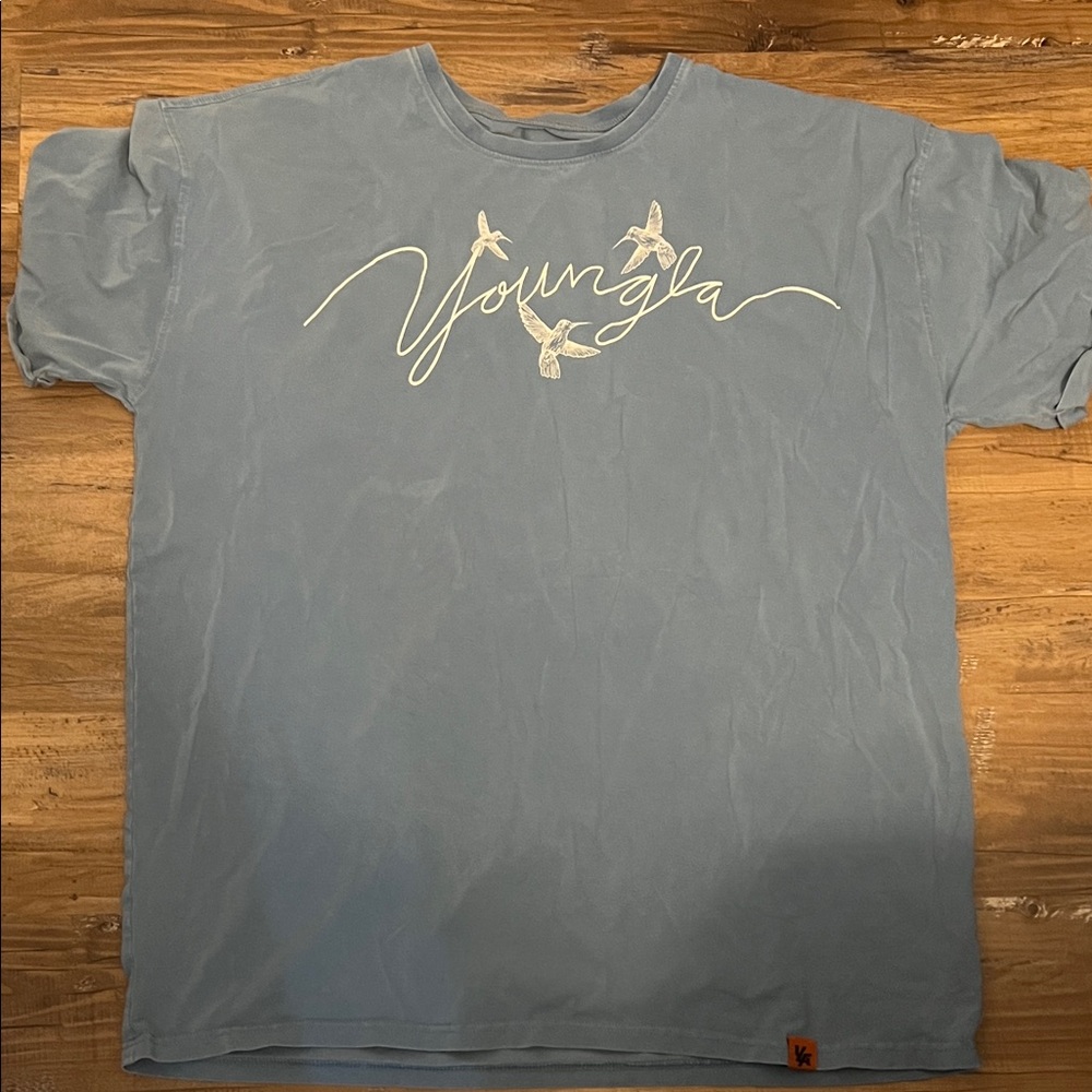 YoungLA Slate Blue Graphic Tee